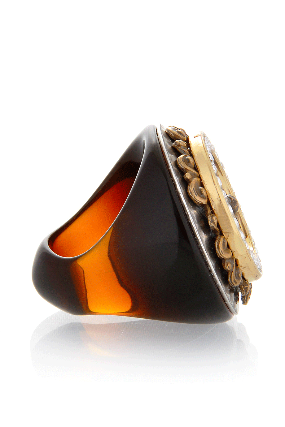 Archaic  Καφέ Μπρονζέ Δαχτυλίδι - Ringseclectic | Κοσμήματα Δαχτυλίδια | Archaic Brown Bronze Ring