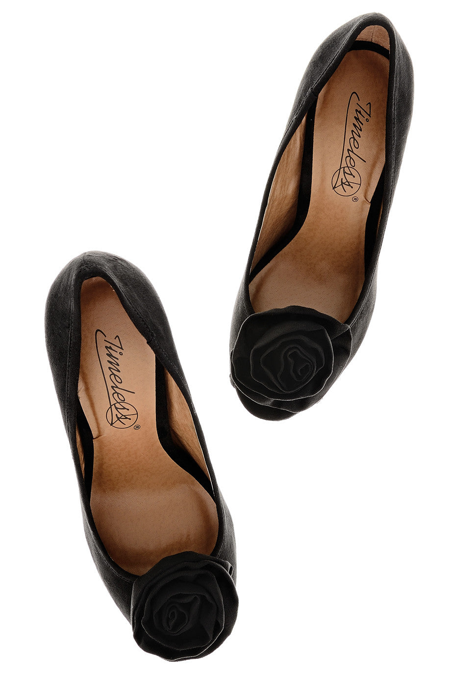 Μαύρες Peep Toes Γόβες | Γυναικεία Παπούτσια