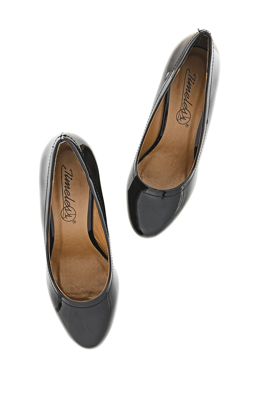 Μαύρες Λουστρίνι Πλαρφόρμες | Γυναικεία Παπούτσια