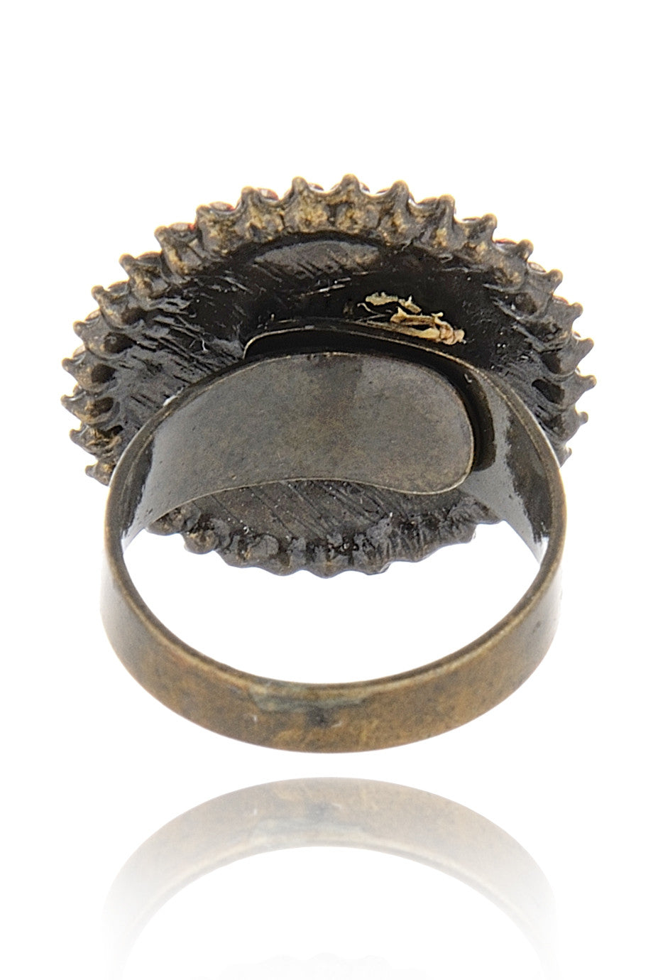 Μωβ Δαχτυλίδι με Κρύσταλλα - Vanity Her | Κοσμήματα