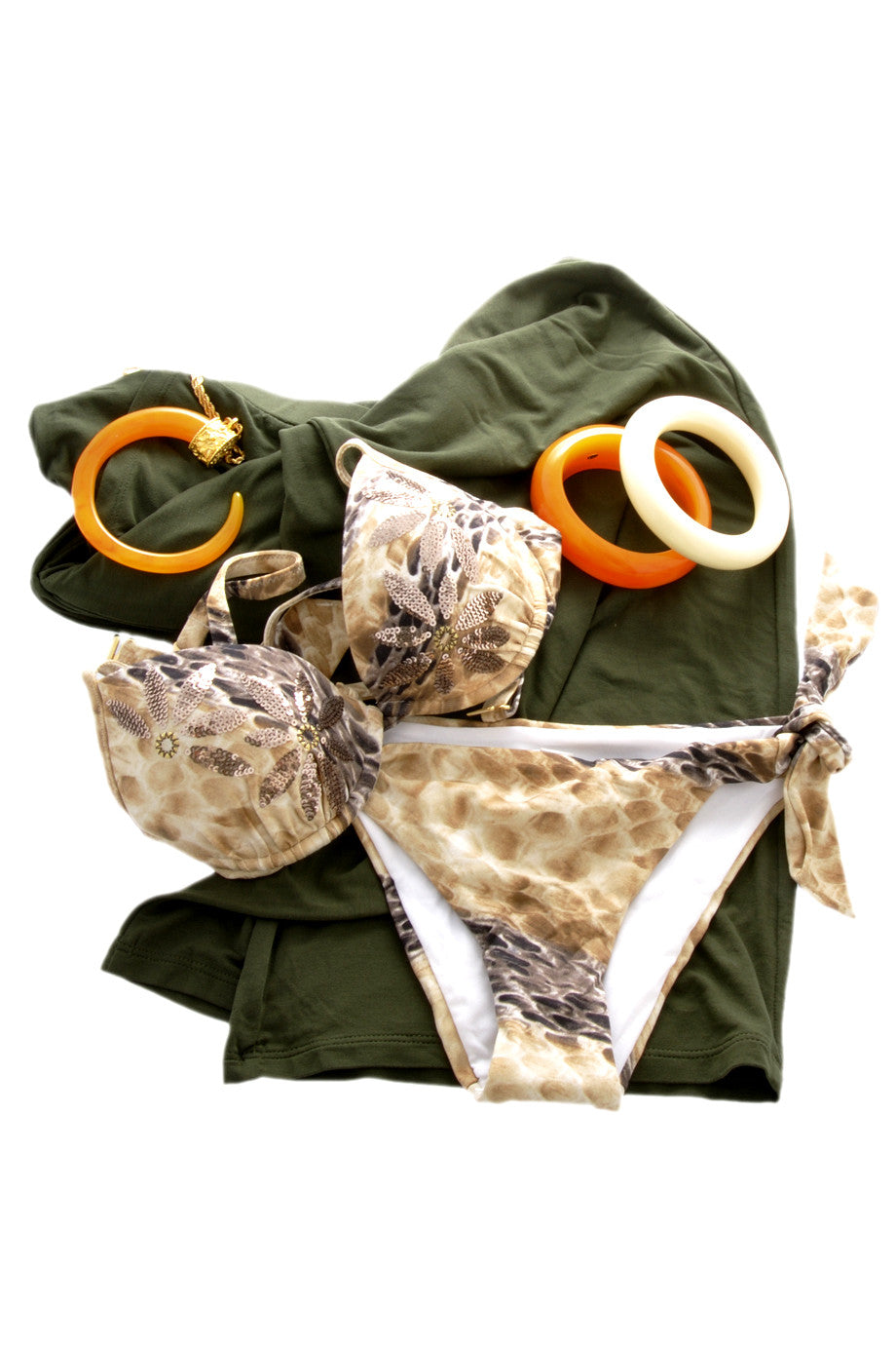 Μπεζ Μπικίνι - Verde Veronica | Γυναικεία Μαγιό