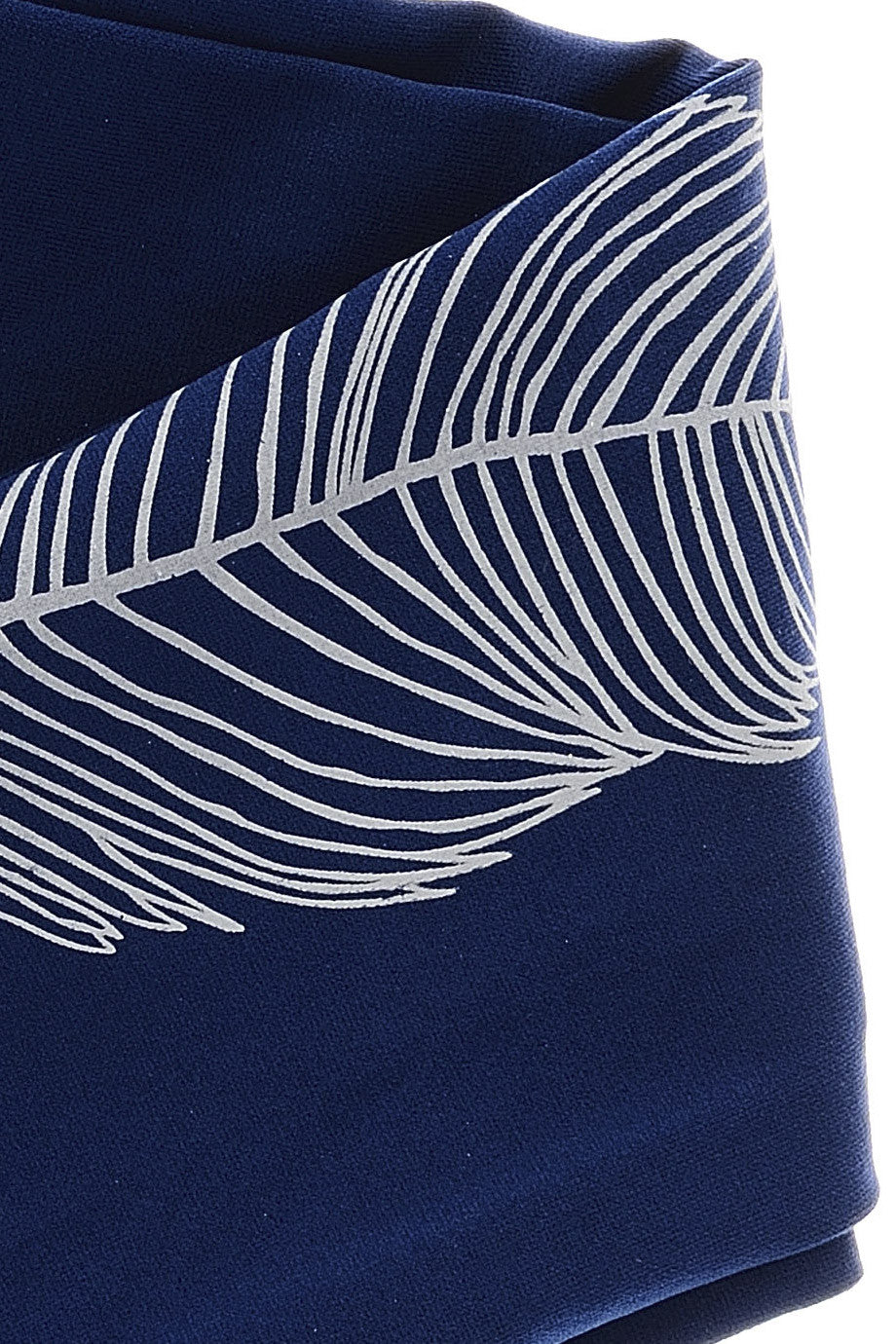 ZOHARA FEATHER Σκούρο Μπλε Καλσόν με Σχέδια