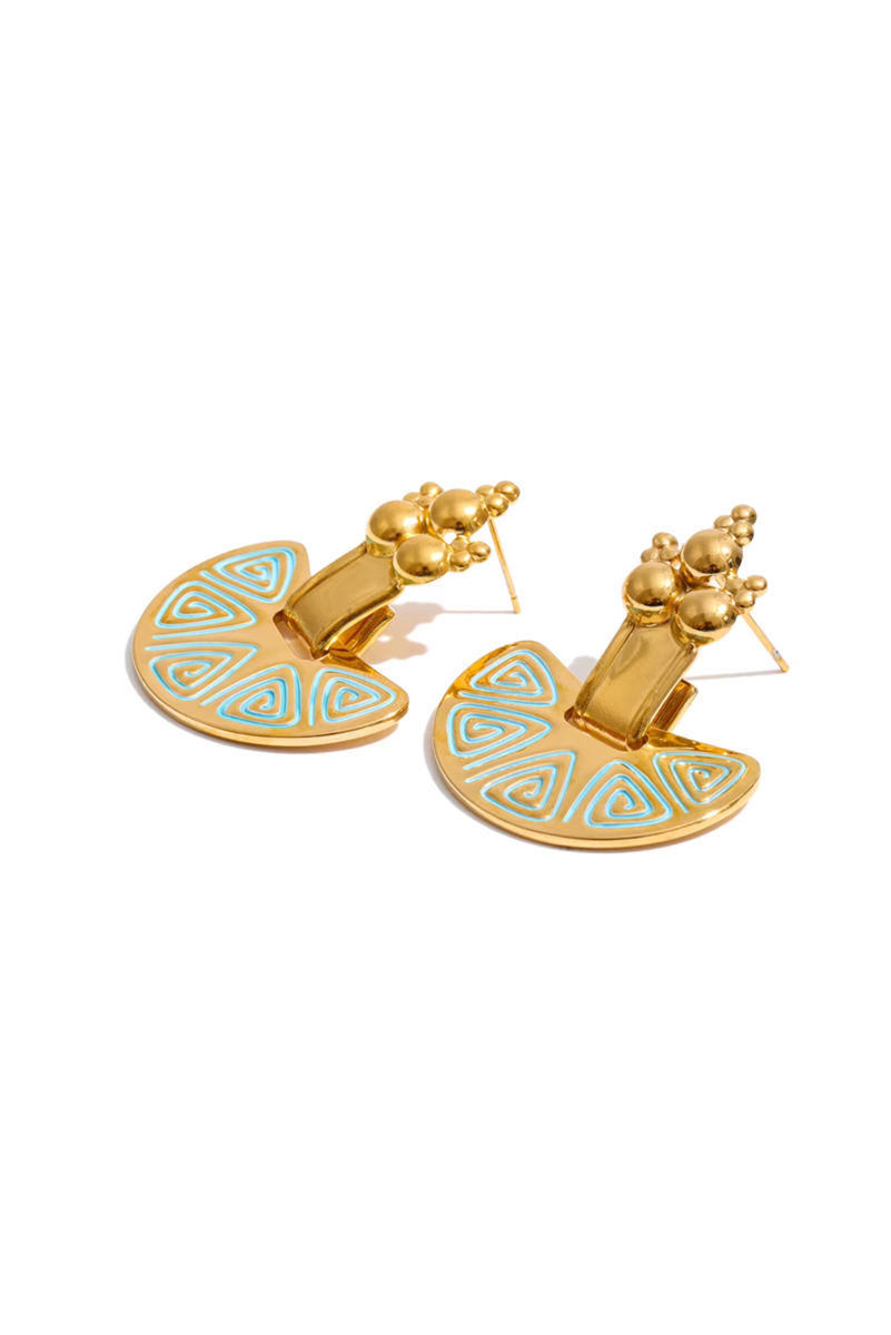 Aegira Χρυσά Σκουλαρίκια | Σκουλαρίκια - Earrings | Aegira Gold Earrings