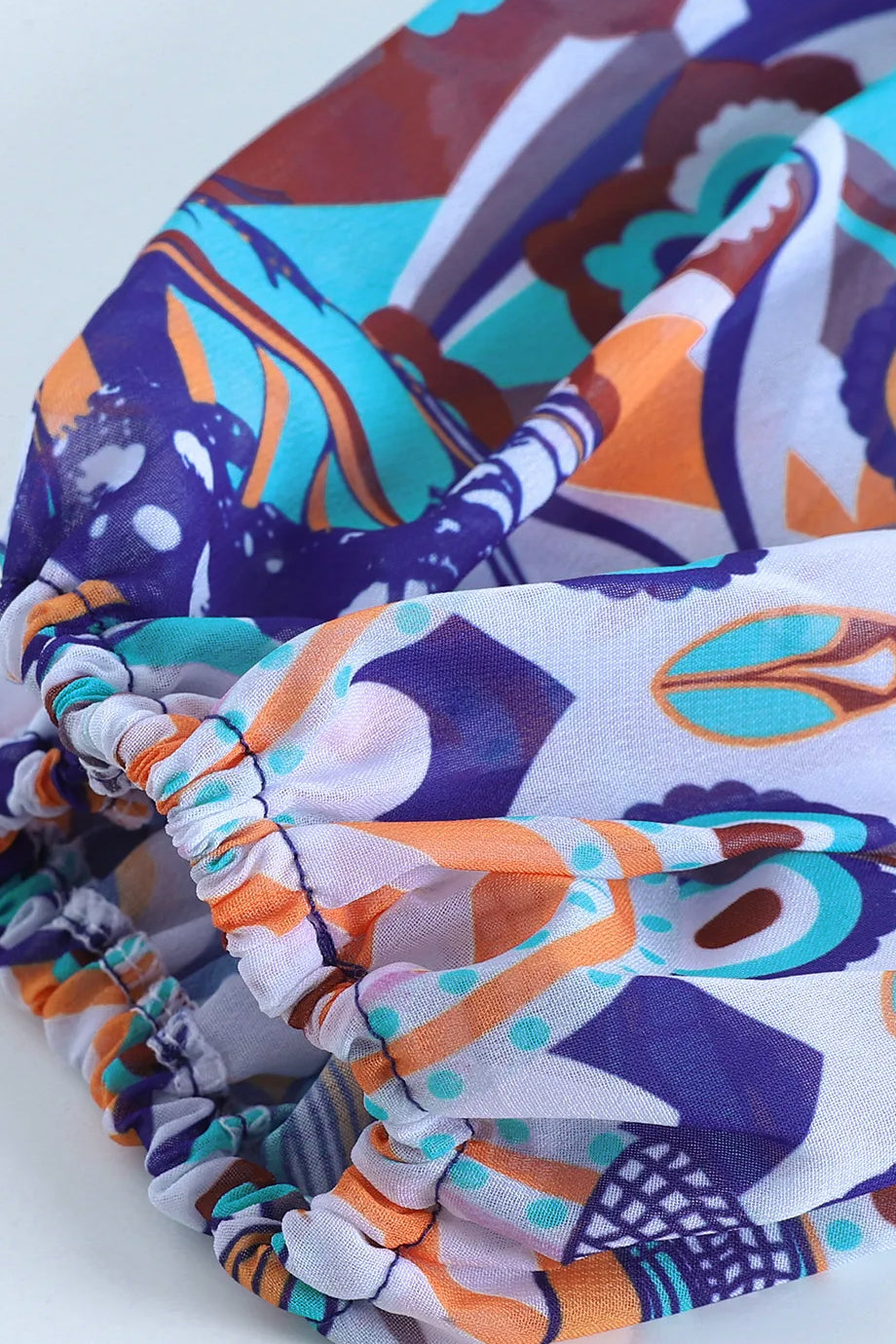 Irasmia Turquoise Badpak met Pareo Broek Set