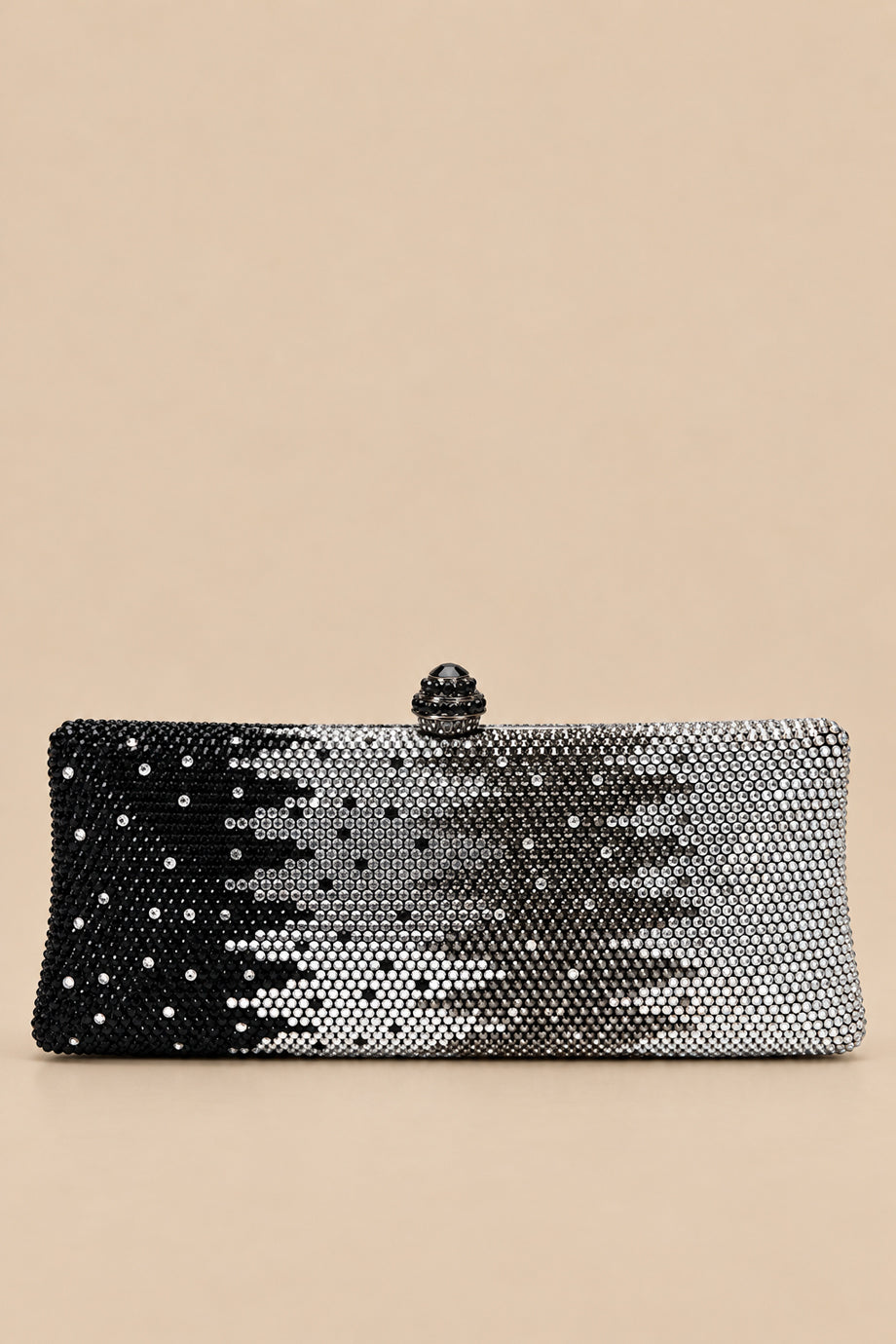 Obscure Clutch Tas met Kristallen