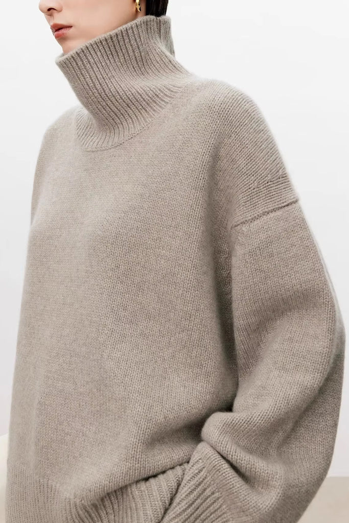 Lotus Πουλόβερ με Ζιβάγκο | Πουλόβερ Πλεκτά Knitwear| Lotus Oversized Turtleneck Sweater