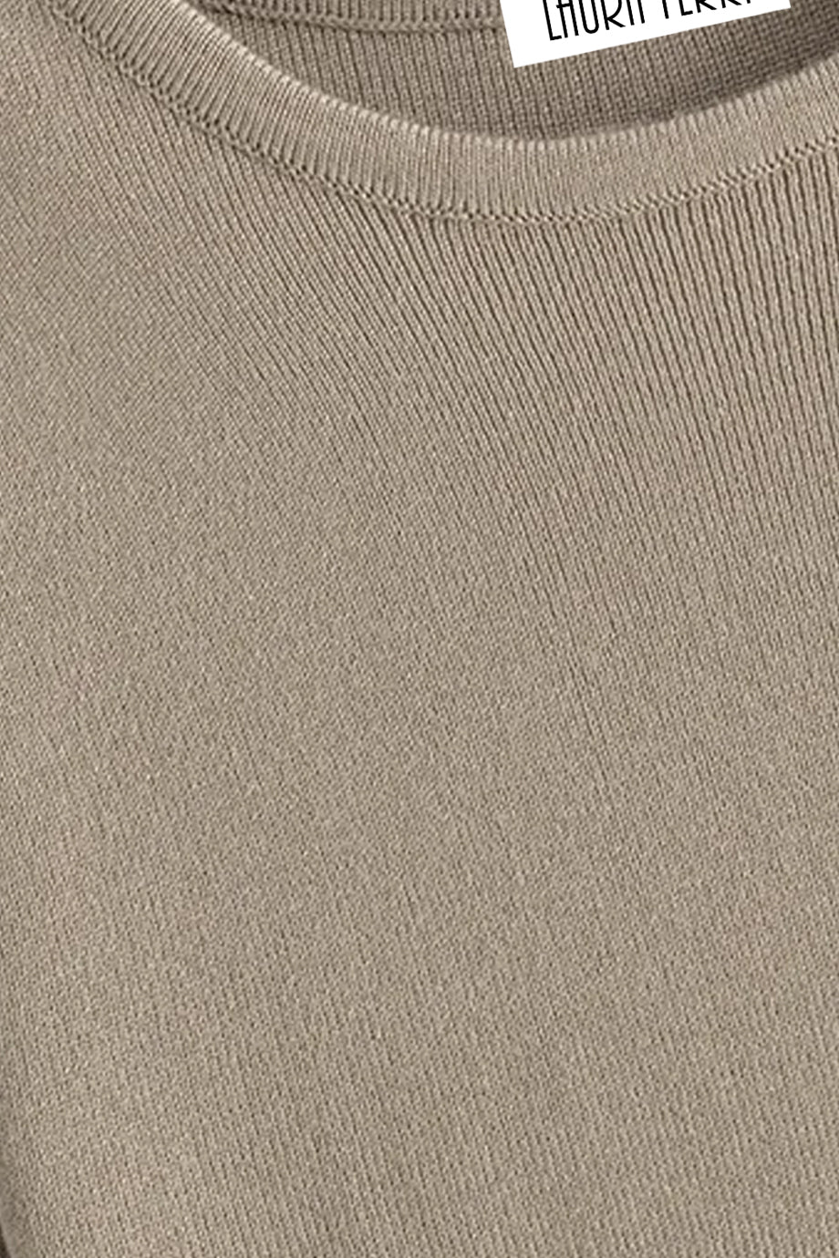 Marisse Gebreide Midi-jurk met Split