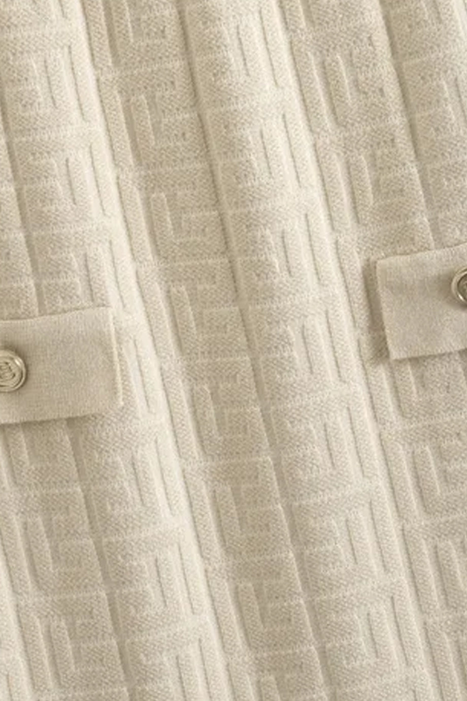 Ismerie Gebreide Set met Jas en Rok