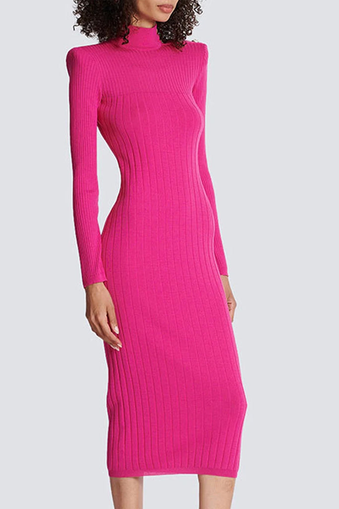 Rosallie Knit Fitted Dress