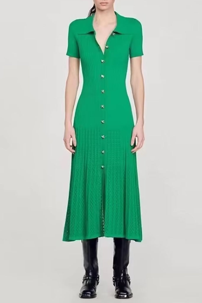 Sabrina Πλεκτό Φόρεμα | Φορέματα - Πλεκτά Knitwear Dresses | Sabrina Knit Flared Midi Dress