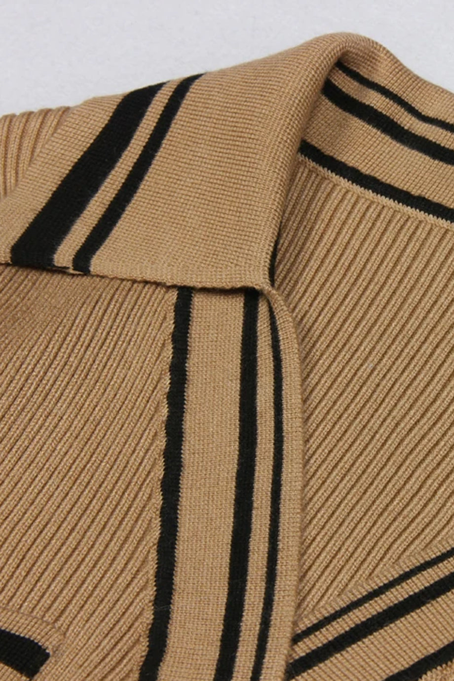 Mirielle Gebreide Midi Jurk
