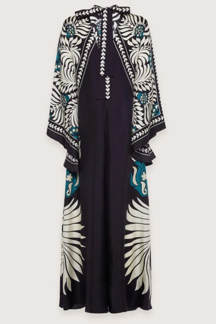 Mixtile Εμπριμέ Μάξι Φόρεμα Καφτάνι | Καφτάνια Κιμονό Ριχτά Φορέματα - Beachwear - Loungewear | Mixtile Maxi Printed Kaftan Dress