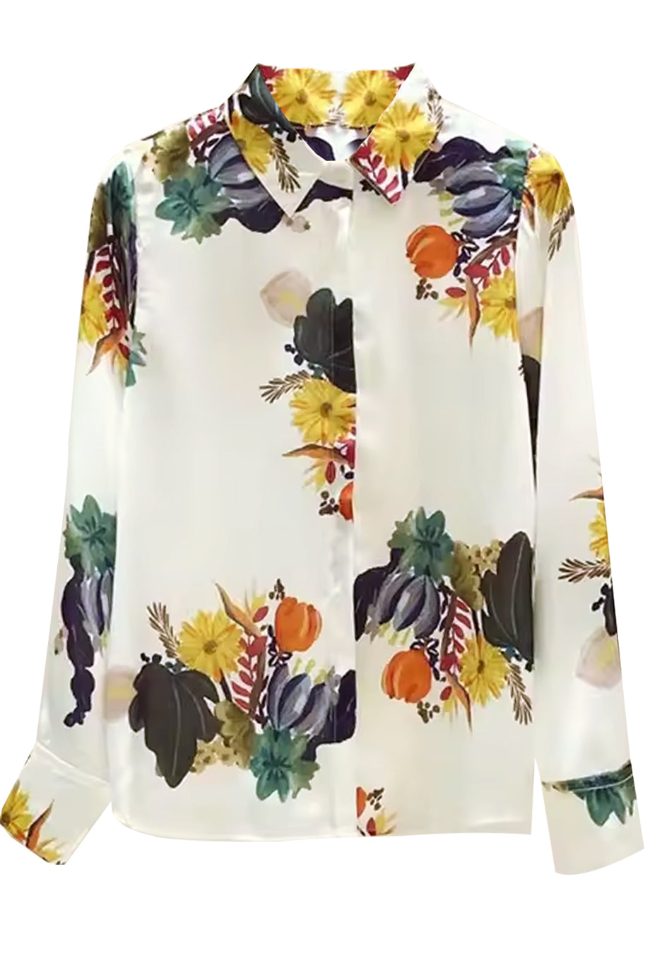 Ariantha Bloemenprint Shirt