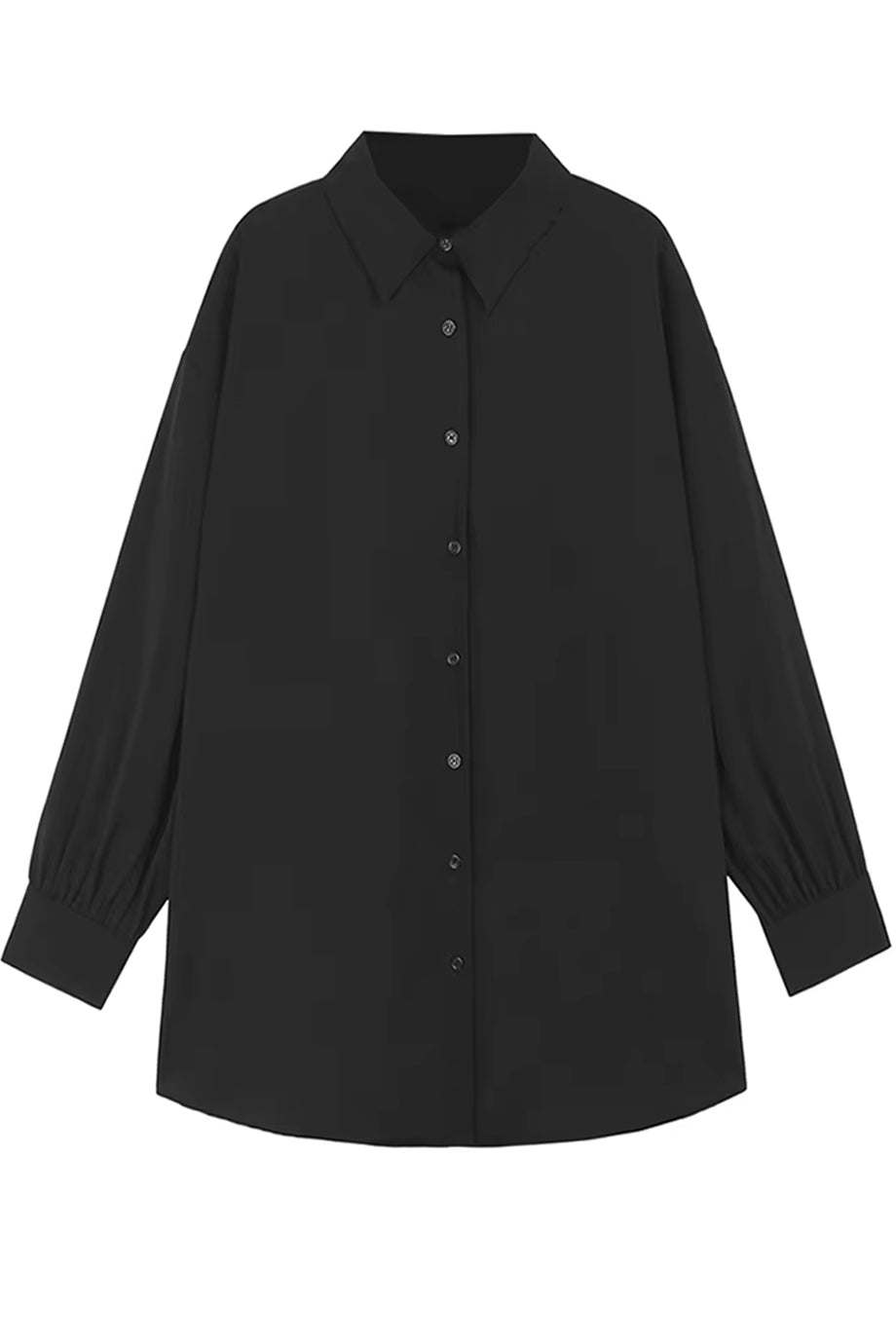 Nashia Asymmetric Pleated Shirt