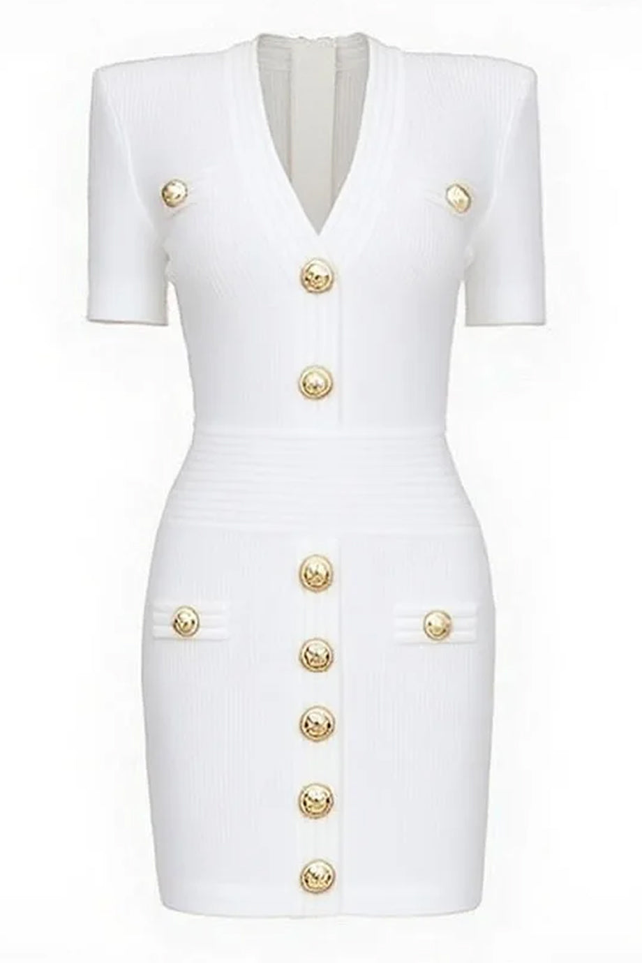 Fable Mini Knit Bandage Dress