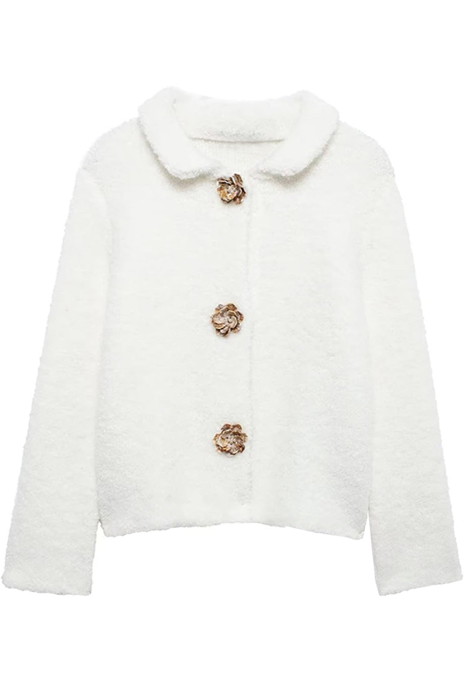 Bryony Πλεκτή Μπουκλέ Ζακέτα | Ζακέτες -  Πλεκτά - Knitwear | Bryony Βouclé Knit Cardigan