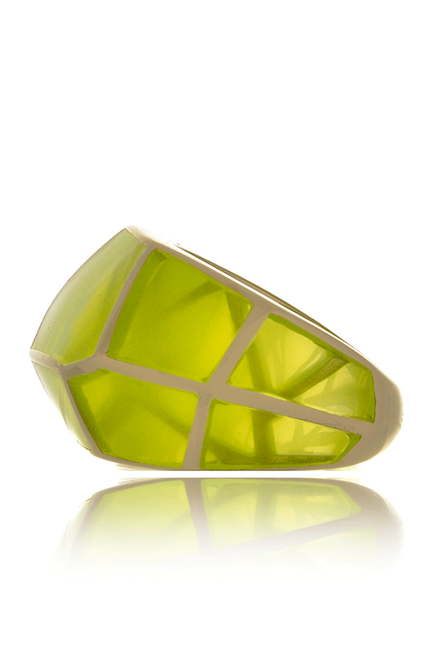 Φωσφορούχο Κίτρινο Δαχτυλίδι - Isharya | Κοσμήματα