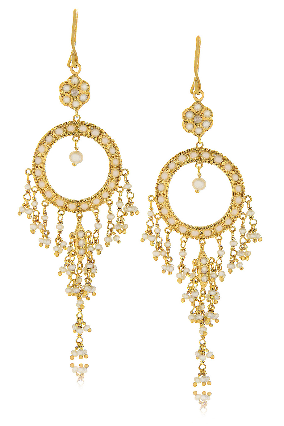 Σκουλαρίκια με Πέρλες - Isharya | Κοσμήματα