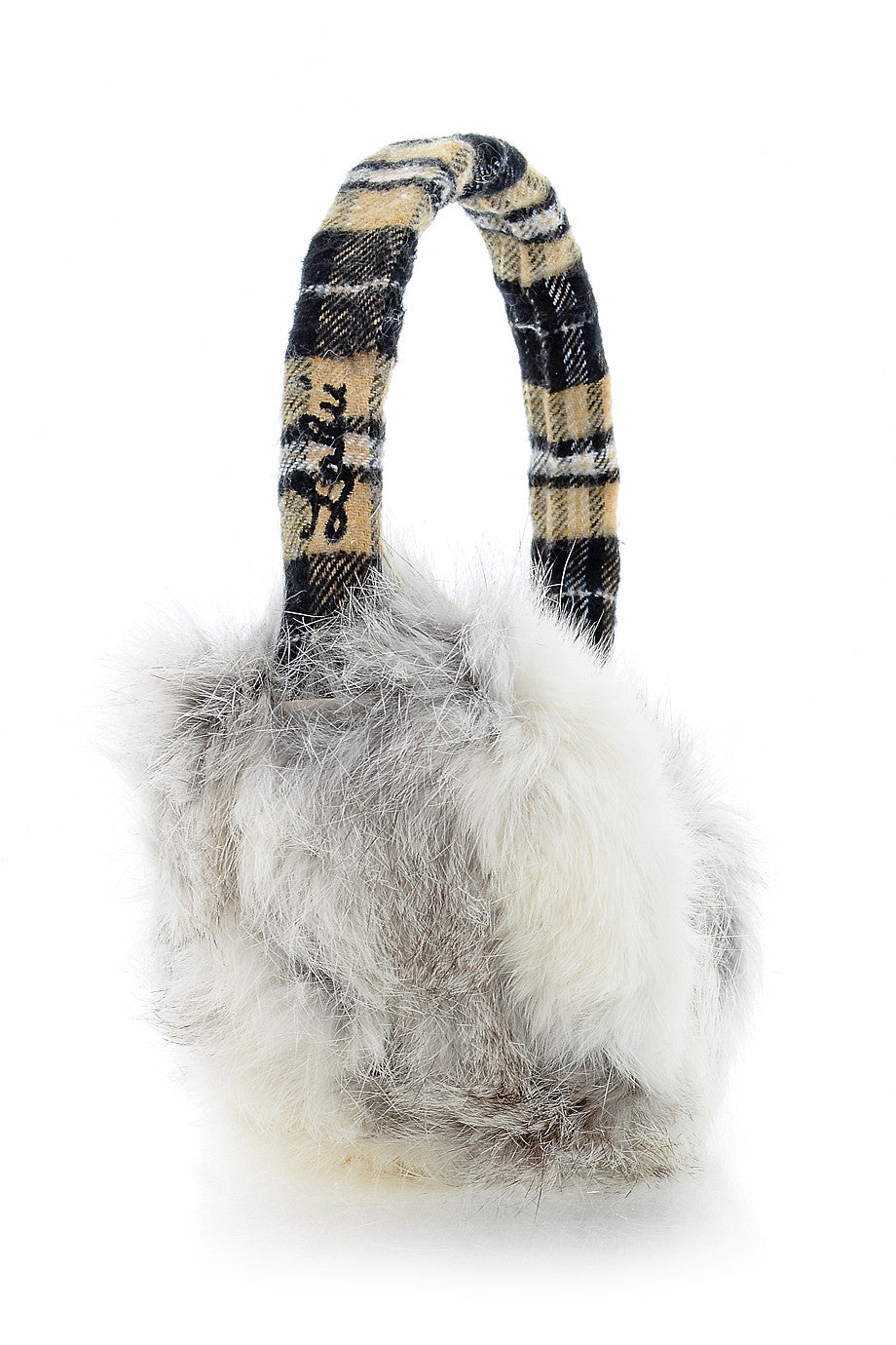 SCOTTISH Beige Earmuffs for the Cold