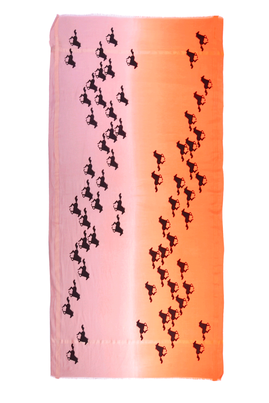 PAARDEN Oranje sjaal