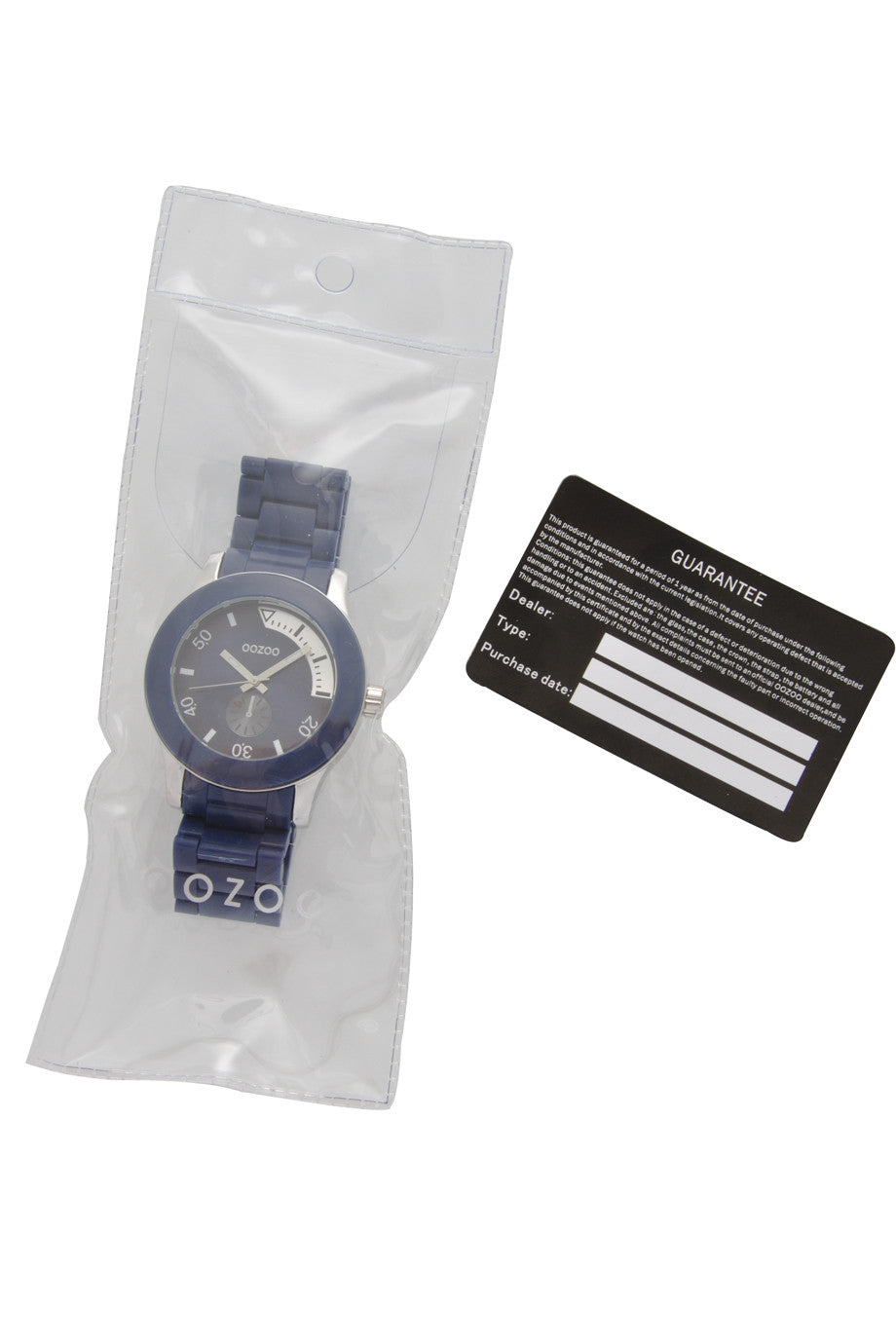 C4258 Blauw horloge met armband