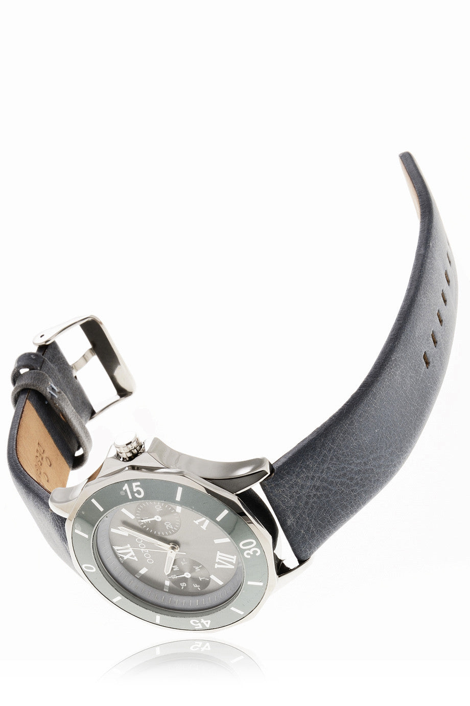 OOZOO C5317 blauwgrijs horloge