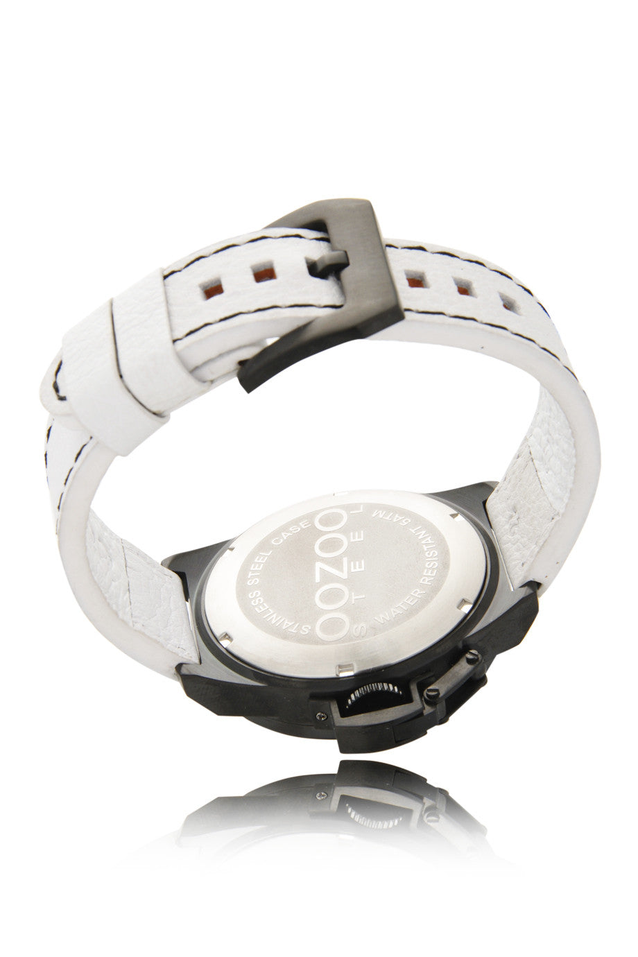 OOZOO OS112 Zwart Wit Horloge