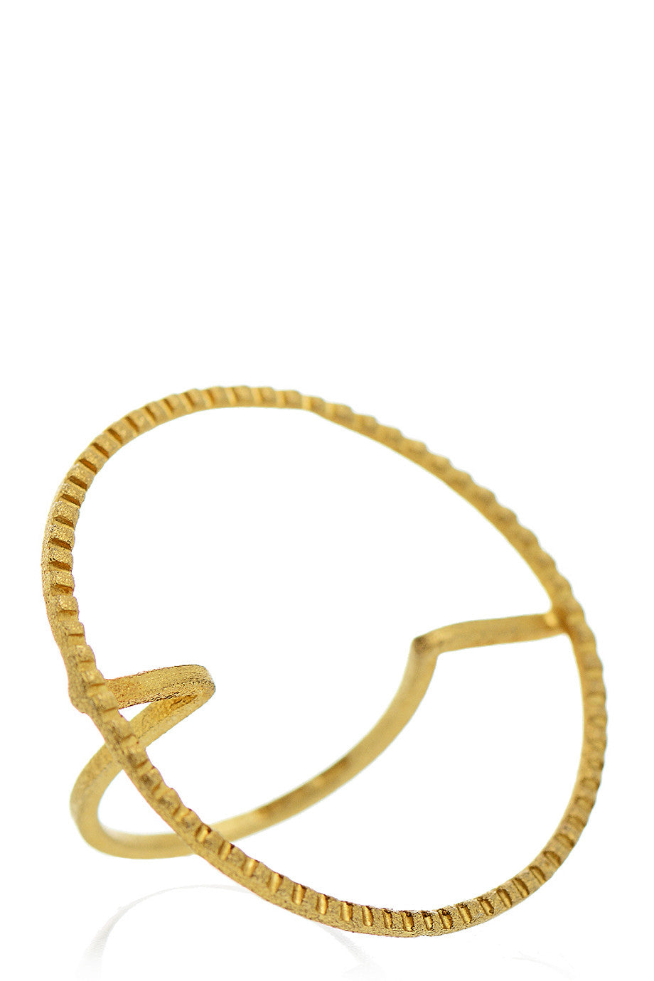 Χρυσό Αρχαϊκό Δαχτυλίδι - Sarina | Κοσμήματα
